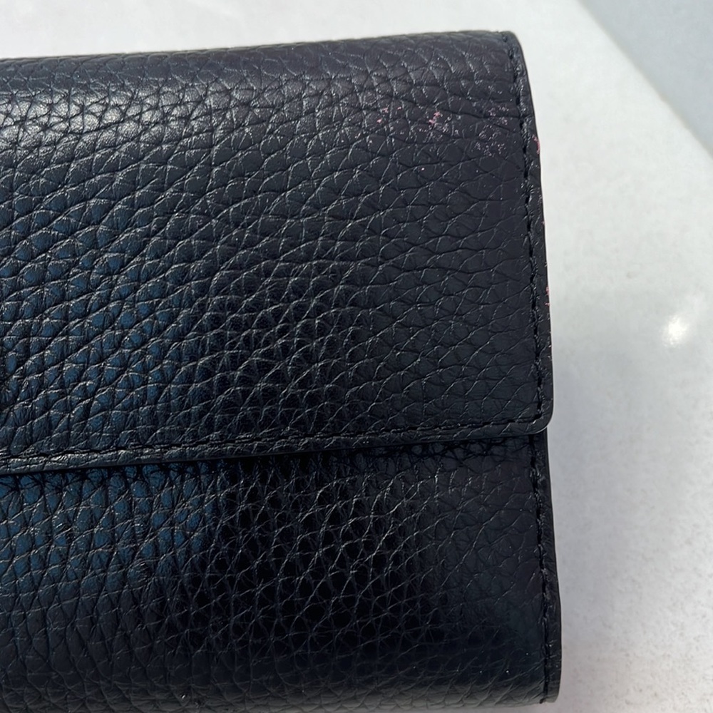 Kate Spade long wallet. Black. - Picture 3 of 10